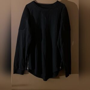 Men's Long Sleeve Black Sweater